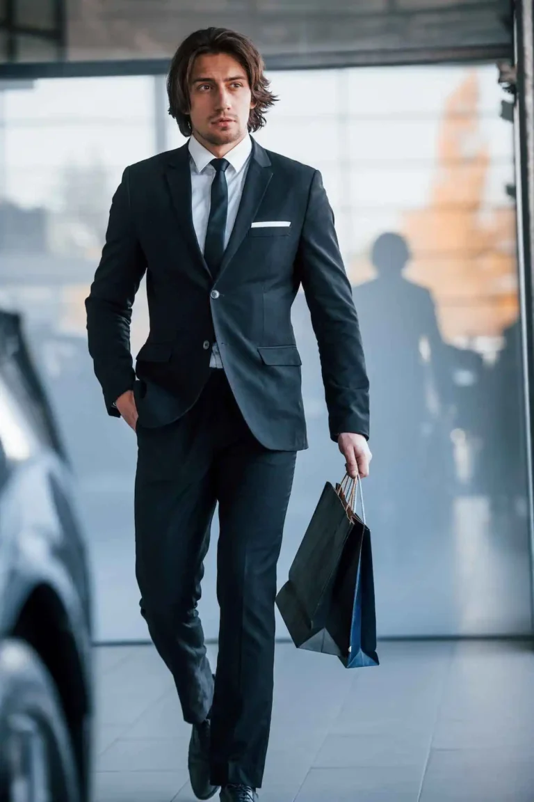 Showcasing Business Suits