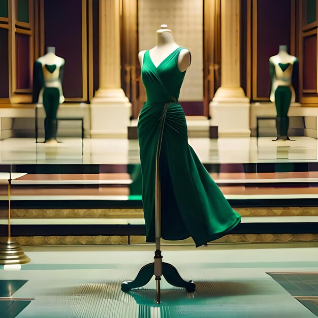An image showcasing a well-dressed model or mannequin to represent style and elegance.